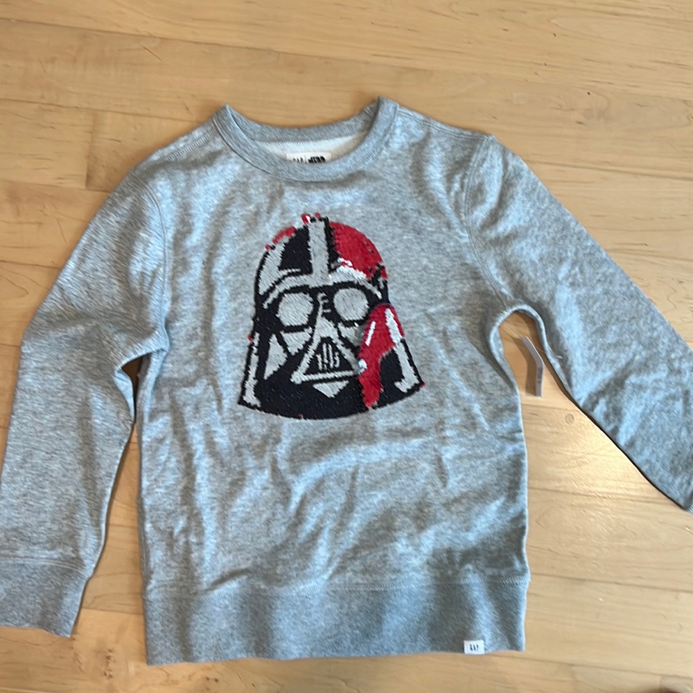 Boys Star Wars earth Vader sweatshirt